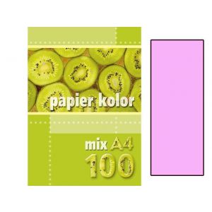 Papier ksero A4/100/80g Kreska różowy jasny